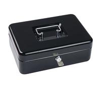 Sax Cash Box B 25 x H 9 x T 18 cm Black
