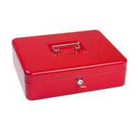 Sax Cash Box B 30 x H 9 x T 24 cm red