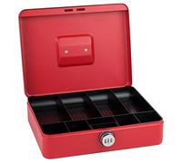 SAX Cash Box with Combination Lock, Extra Strong Lock, 30 x 24 x 9 cm, X-Large
