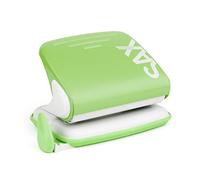 SAX Design 318 0-318-16 Desk Hole Punch 15 Sheets Green