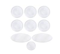 Sax Key Button Inlays, 9Pcs Sax Finger Buttons Exquisite White Shell Sax Replacement Key Musical Instrument Accessories for Alto Tenor Soprano Saxophone