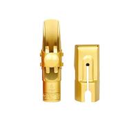 Sax Metal Mouthpiece For Saxophone Golden Soprano Saxophone Mouthpiece Professional Saxophone Mouthpiece With Caps Set