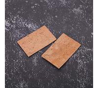 Sax Neck Cork, 2pcs Saxophone Cork, Treble/Alto/Euphonium Universal Sheet, Self Adhesive Thin Corkboards for Wind Instruments Clarinet Woodwinds Repair Instrument Accessories, 60x40mm/2.4x1.6in
