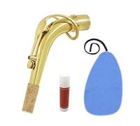 Sax Neck, Instrument Accessory Saxophone Neck, Saxophone Elbow Bend Neck Brass Professional for Alto Saxophone Beginners Music Player Practice