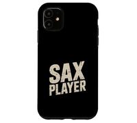 Sax Player Jazz Saxophone Music Lover Band Case for iPhone 11