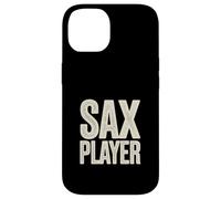 Sax Player Jazz Saxophone Music Lover Band Case for iPhone 14