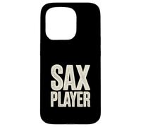 Sax Player Jazz Saxophone Music Lover Band Case for iPhone 15 Pro