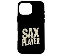 Sax Player Jazz Saxophone Music Lover Band Case for iPhone 16 Pro Max