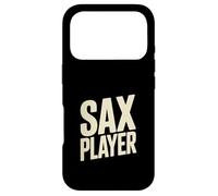 Sax Player Jazz Saxophone Music Lover Band Case for iPhone 17 Pro
