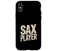 Sax Player Jazz Saxophone Music Lover Band Case for iPhone X/XS