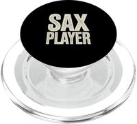 Sax Player Jazz Saxophone Music Lover Band PopSockets PopGrip for MagSafe