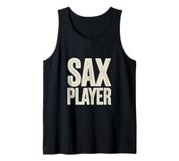 Sax Player Jazz Saxophone Music Lover Band Tank Top