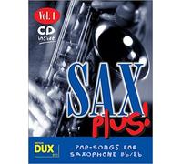 Sax Plus 1: Pop-Songs for Saxophone Bb/Eb, Himmer 9783934958197 New.