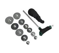 Sax Repair Kit Saxophone Repair Kit Repairing Sax Set Soprano Sound Hole Guide Plate Repair Tools 11.8x8.7x2in Alto For Tenor