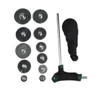 Sax Repair Kit Saxophone Repair Kit Repairing Soprano Sound Hole Tool Guide Plate Professional Repair Tools 11.8x8.7x2in Alto