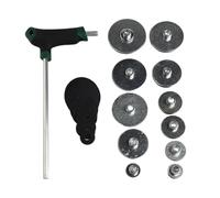 Sax Repair Kit Saxophone Tube Sound Hole Grinding Leveling Repair Tools For Tenor Soprano Alto Sax Woodwind Instrument Accessories Guide Plate