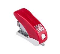 SAX Stapler 160, Capacity 16 Sheets, Front Load, Easier Stapling, Red, Max. Depth 29 mm, for No. 10 Staples, Closed Adhesion, for School and Office
