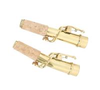 Sax Straight Neck Bent Necks Brass High-pitched Saxophone Replacement Part With Cork Sheets Saxophone Repair Parts