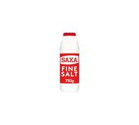 Saxa Fine Table Salt for Table & Cooking, 750 g Drum (Pack of 1)