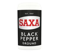 Saxa Ground Black Pepper, Simply Unlocks Flavour, 25 g Shaker (Pack of 1)