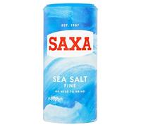 Saxa Sea Salt Fine No Need to Grind, 350 g Drum (Pack of 1)