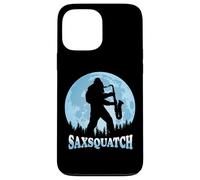 Saxaphone Instrument Players - Bigfoot Sasquatch Saxsquatch Case for iPhone 13 Pro Max