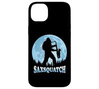 Saxaphone Instrument Players - Bigfoot Sasquatch Saxsquatch Case for iPhone 14 Plus