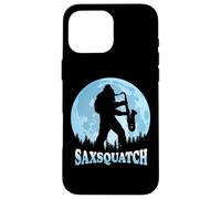 Saxaphone Instrument Players - Bigfoot Sasquatch Saxsquatch Case for iPhone 16 Pro Max