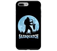 Saxaphone Instrument Players - Bigfoot Sasquatch Saxsquatch Case for iPhone 7 Plus/8 Plus