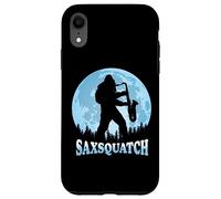 Saxaphone Instrument Players - Bigfoot Sasquatch Saxsquatch Case for iPhone XR