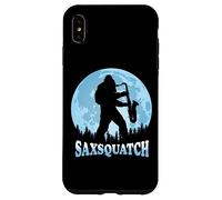 Saxaphone Instrument Players - Bigfoot Sasquatch Saxsquatch Case for iPhone XS Max