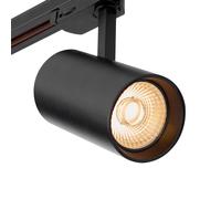 Saxby 101636 ColtLED Track Head 34W 3000K black 34W Matt black paint & clear acrylic 34W LED module (COB) Warm White