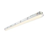 Saxby 103263 LED Anti-Corrosive batten 4000K 5FT High Lumen EM EM IP65 50W Frosted pc 50W LED module (SMD 2835) Cool White