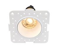 Saxby 103941 Trimless linkable white 50W Matt white paint 50W GU10 reflector (Required)