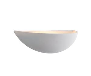 Saxby 10401 White 40W Non-Dimmable Mini crescent Wall Light