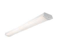 Saxby 104024 DualLED 4FT emergency EM 38W Matt white paint & opal pc 38W LED module (SMD 2835) CCT