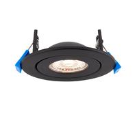 Saxby 106537 Shield360 4CCT Tri Wattage Black IP44 8W Matt black paint 8W LED module (SMD 2835 CCT) CCT