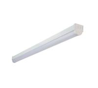 Saxby 107141 RularPRO 4FT EM EM 31.5W Opal pc & gloss white paint 31.5W LED module (SMD 2835 CCT) CCT