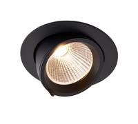 Saxby 108293 Axial CCT 30W Round 30W Matt black paint & clear pc 30W LED module (COB) CCT