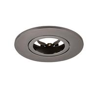 Saxby 113313 Saxby ShieldONE 75 Bezel tilt - Black Nickel Black nickel effect plate