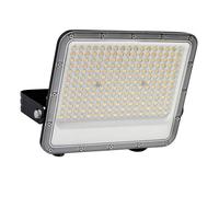 Saxby 118609 Fortis CCT 150W IP65 LED Floodlight 3000K/4000K/6500K - Matt Black