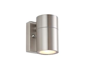 Saxby 121026 Scope GU10 IP65 Fixed Single Wall Light - Stainless Steel (Lamp Not Included)