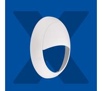 Saxby 122326 Matt White Eyelid Bezel for EvoX Bulkhead Range