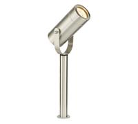 Saxby 13914 Palin Stainless Steel IP44 35W GU10 Dimmable Spike Spotlight