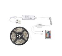 Saxby 51918 Aqualine White IP44 24W RGB 5m Dimmable LED Strip