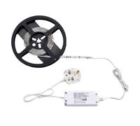 Saxby Flexline 12W Daylight White 5 Meter Energy Efficient Indoor Kitchen Cabinet Flexible LED Tape Strip Light Kit