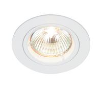Saxby 52331 Cast White IP20 50W 70mm GU10 Dimmable Downlight