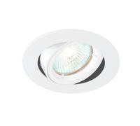 Saxby 52334 Cast White IP20 50W 80mm GU10 Adjustable Dimmable Downlight