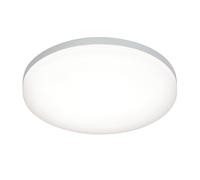 Saxby Noble 22W 300mm Round Cool White Chrome Finish Flush IP44 Bathroom LED Wall Ceiling Light
