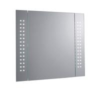 Saxby 60894 Revelo Silver IP44 2x4.8W 320lm 6500K Non-Dimmable Mirror Light